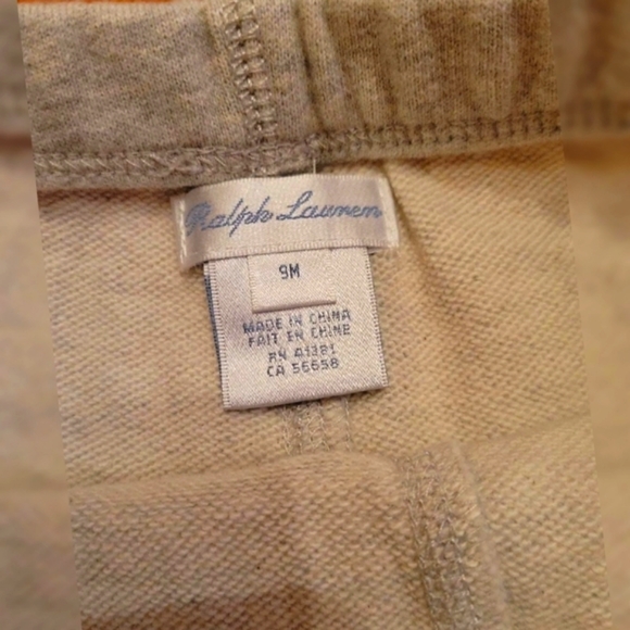 Ralph Lauren Toddler Baby Fleece Jogger Pants - Picture 4 of 8